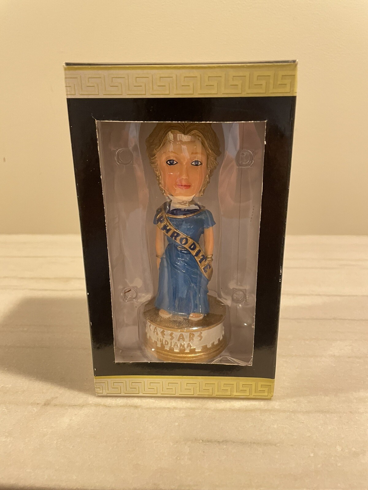 NRFB CAESARS INDIANA APHRODITE Resin Advertising Bobble head (S20C)