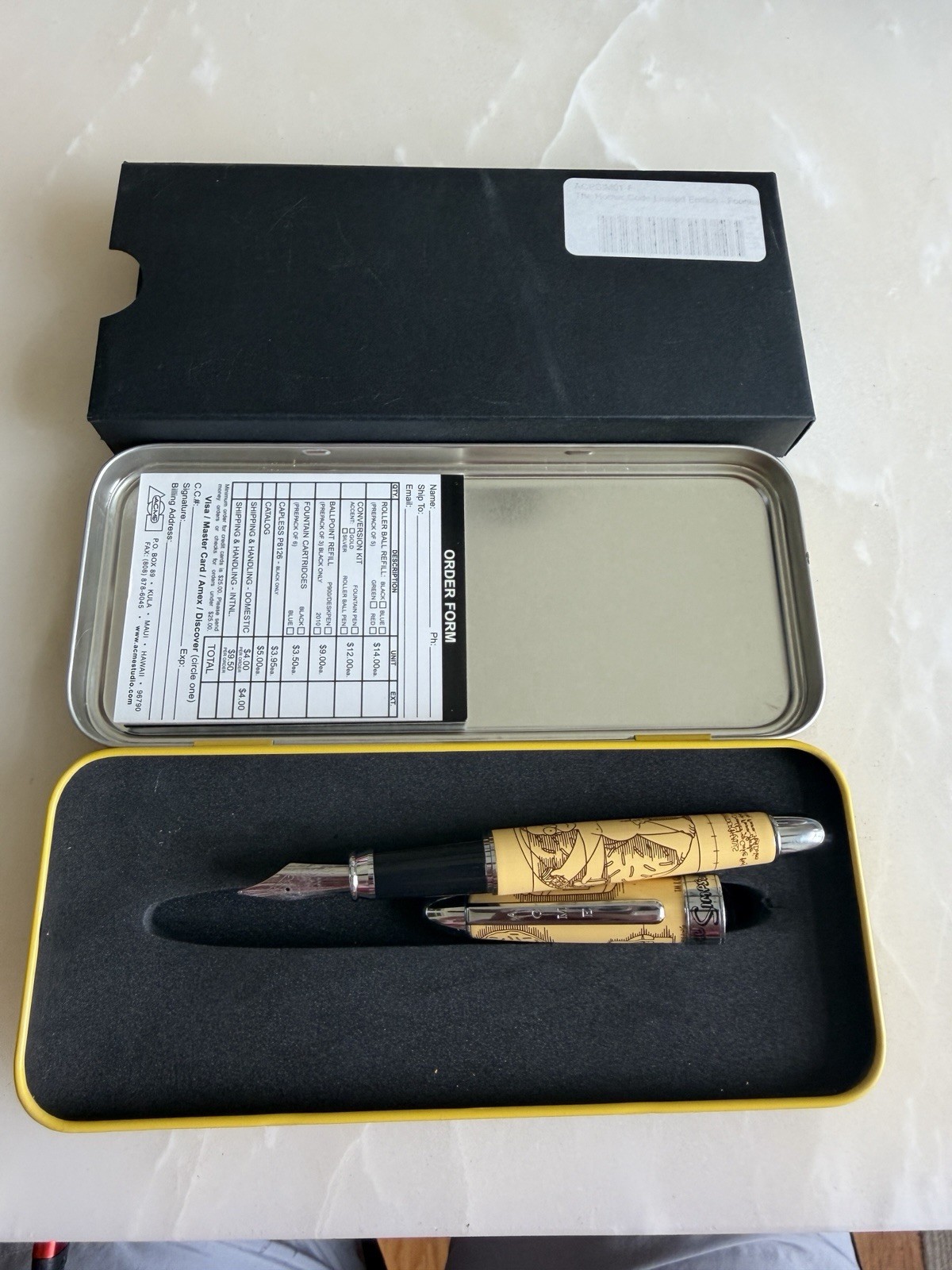 ACME Simpsons collector Edition Homer Simpson “The code” Fountain Pen