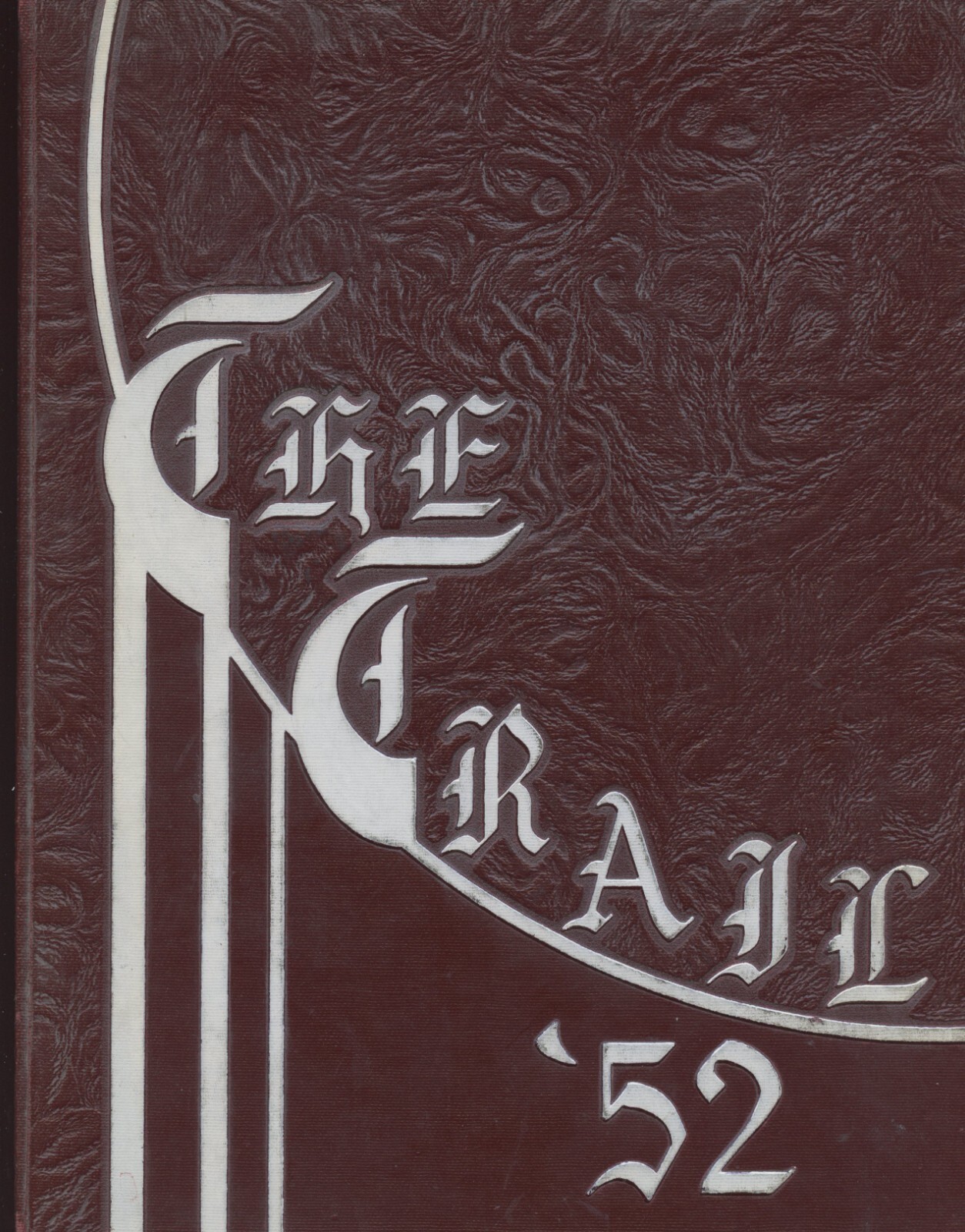 1952 Sidney High School Yearbook, Sidney Nebraska, Nice Cond, The Trail