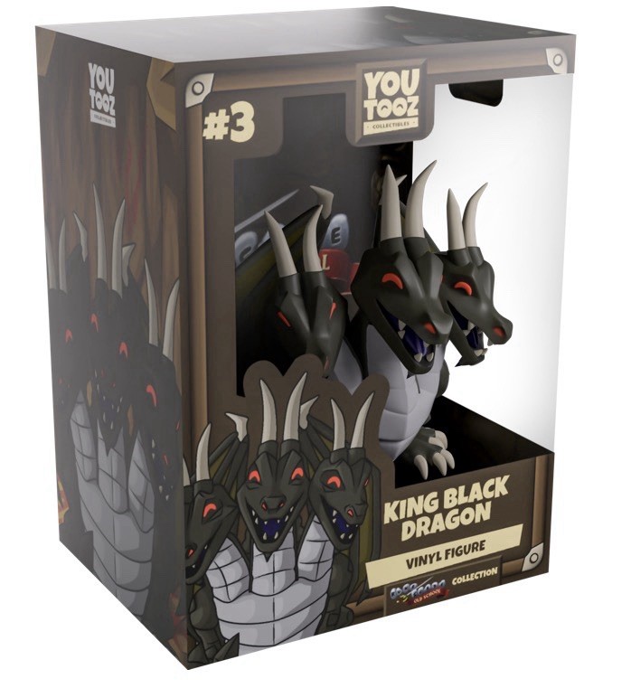 Youtooz * King Black Dragon * Vinyl Figure * Rune Scape Old School * Sold Out