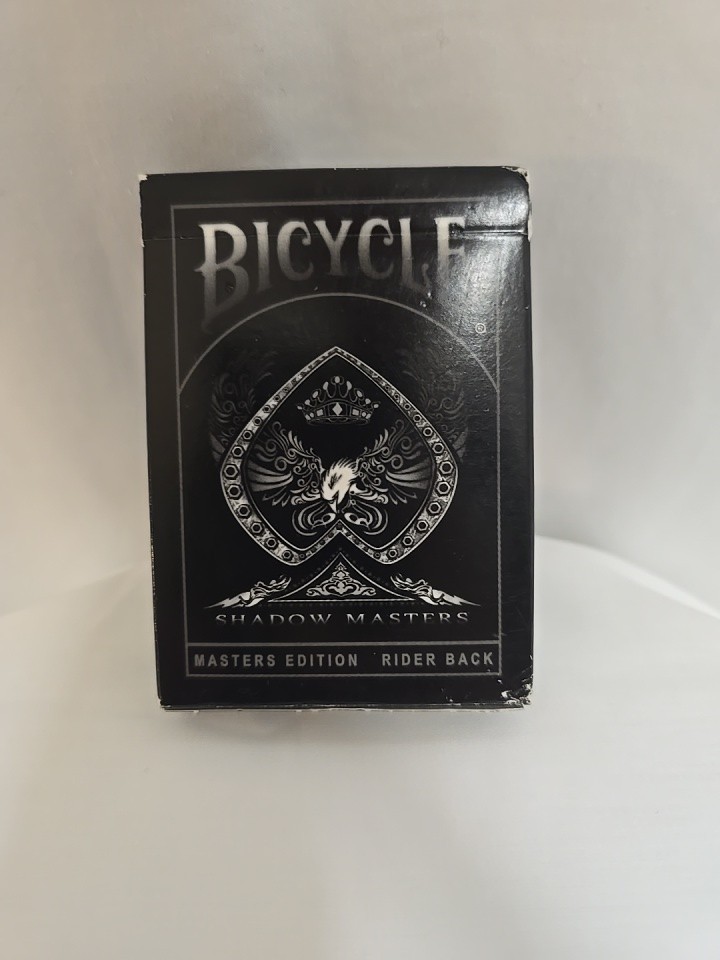 Bicycle SHADOW MASTERS Edition Playing Card deck NEW/SEALED Ellusionist