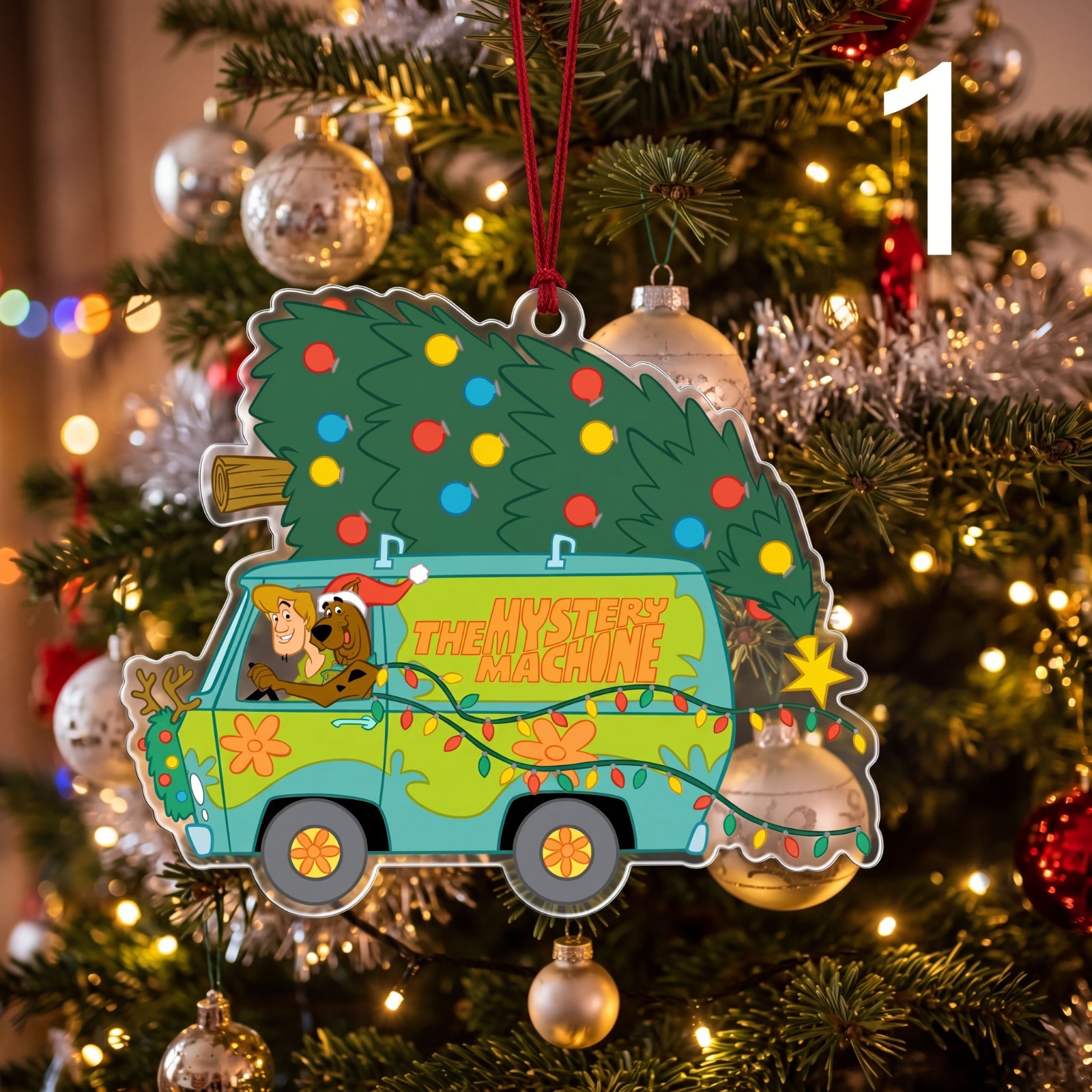 New Scooby Doo Christmas Gift For Fans Ornament TB731