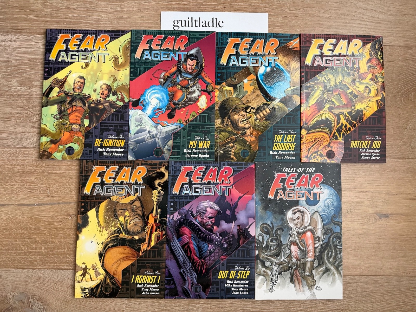 Fear Agent  Vol 1, 2, 3, 4, 5, 6 + Tales of the Fear Agent Remender TPB Complete