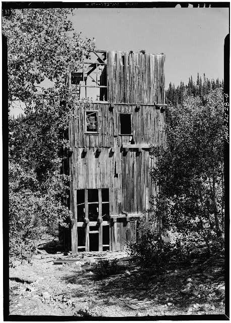 Photo:Park City Utah Keystone Mill General View 1900s Wooden Mine Building
