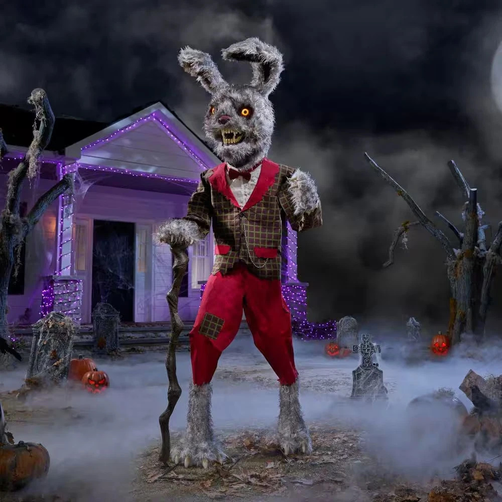 7Ft Wicked Woods Animated LED Horrifying Hops Halloween Prop NIB 2026