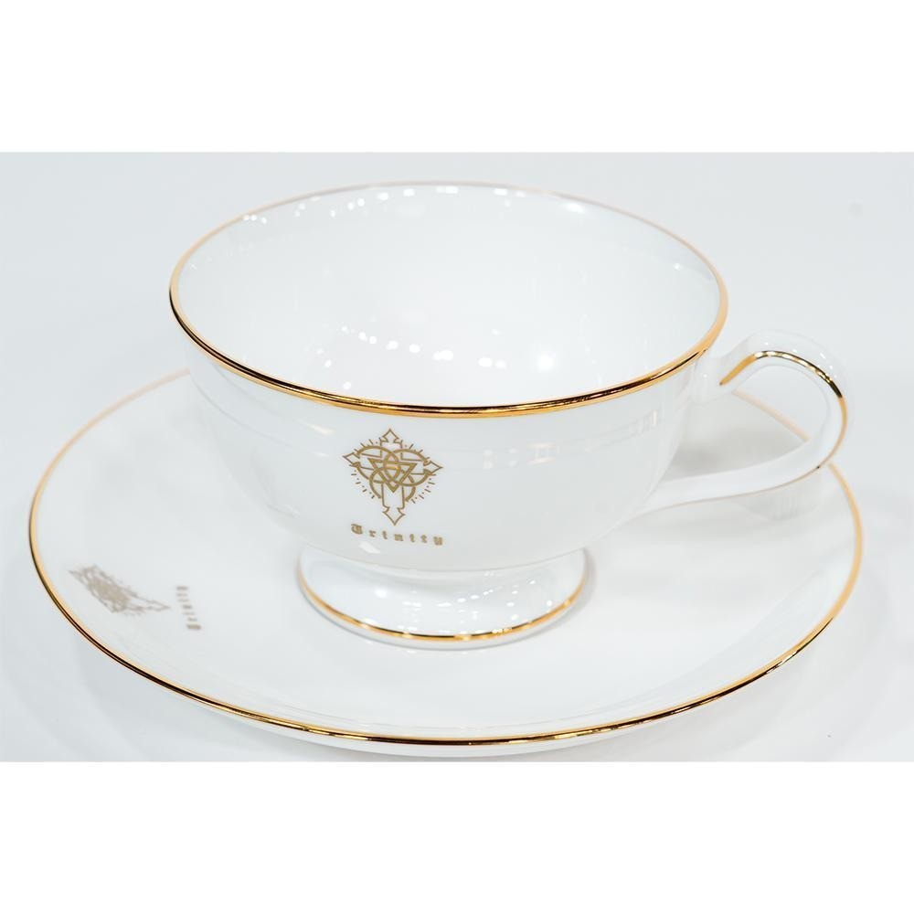 Noritake Blue Archive 4th Anniversary Cup & Saucer Tea Party NEW