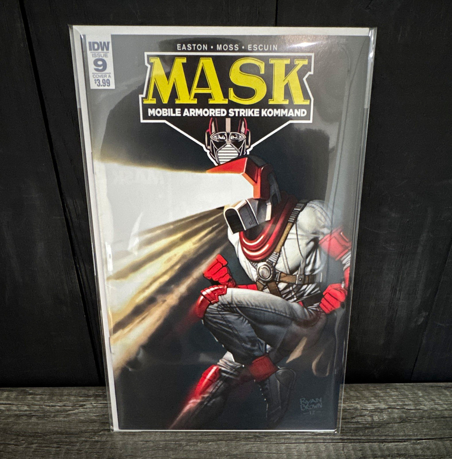 MASK #9 Cover Variant A (IDW Publishing) Mobile Armored Strike Kommand