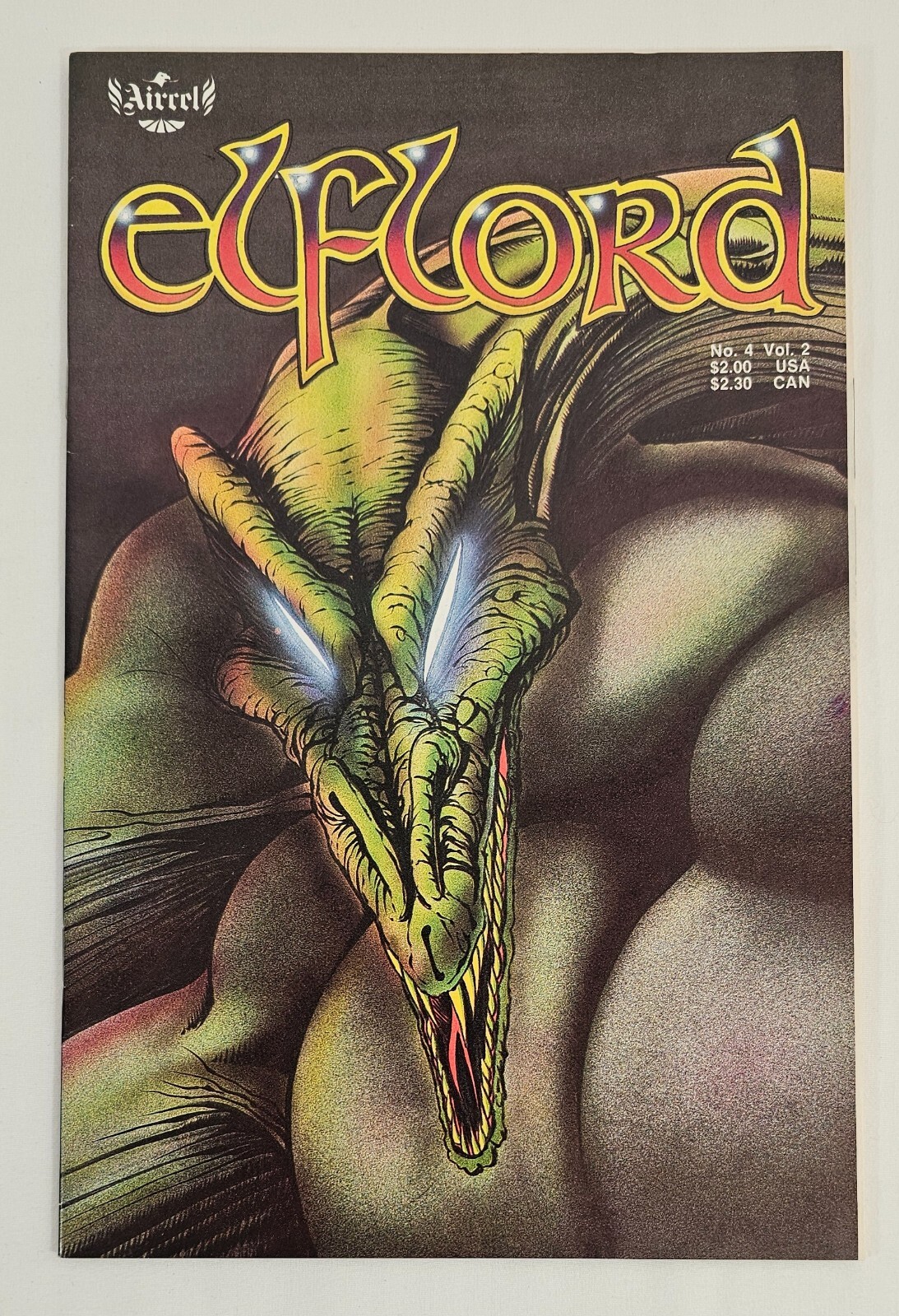 Elflord Vol 2 Issue #4 1986 Aircel Publishing Ltd Comics