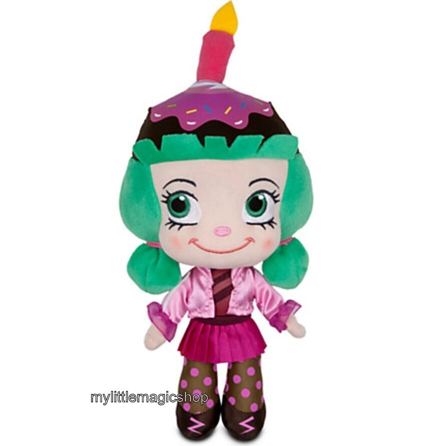 DISNEY Wreck-It Ralph Sugar Rush Racer CANDLE HEAD Plush Scented Doll - NEW