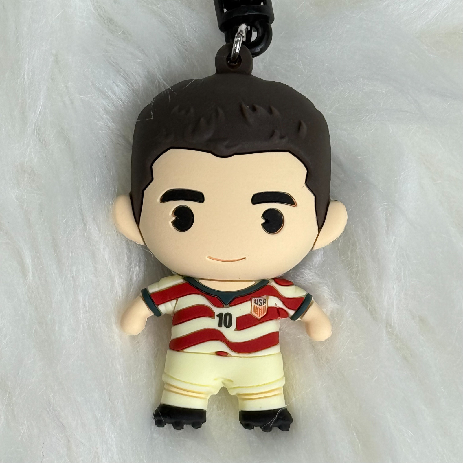 2026 U.S. Soccer Team 3D Vinyl Bag Clip Keychain – Complete 11PCS Collector Set