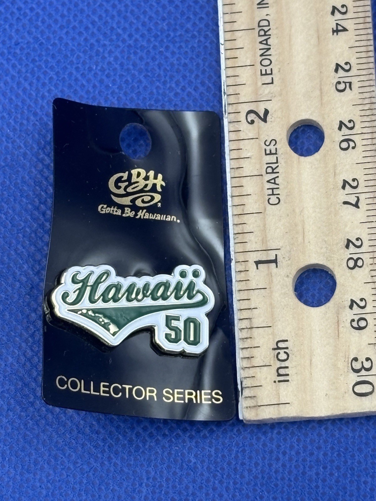 GBH Gotta Be Hawaiian Islands 50 Collector Series Enamel Pin