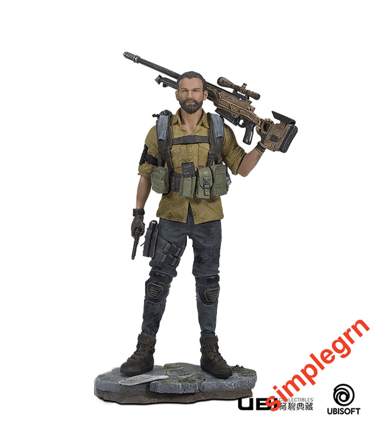 Ubisoft Tom Clancy's The Division 2 Brian Johnson Statue Figure In Stock