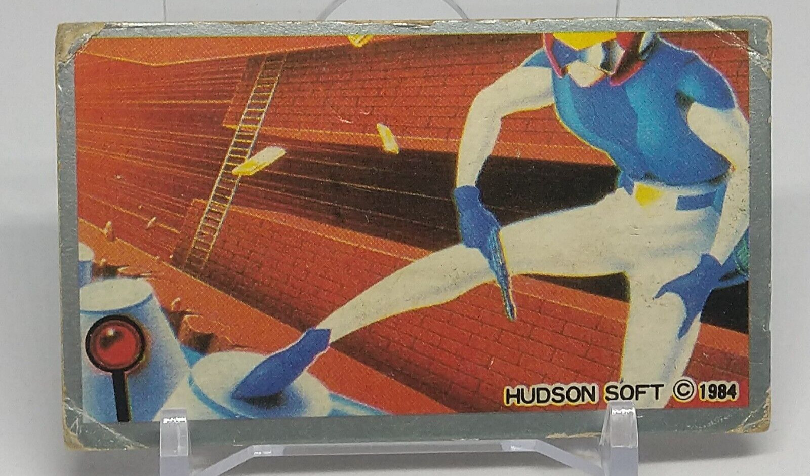 Championship Lode Runner Menko Card Famicom Nintendo NES Japanese Retro Vintage
