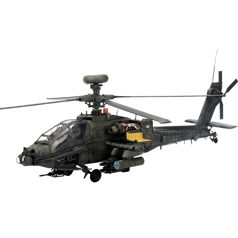 BLESS 1/48 US Army AH-64D Apache Attack Heli Die-cast 1st Cavalry Model