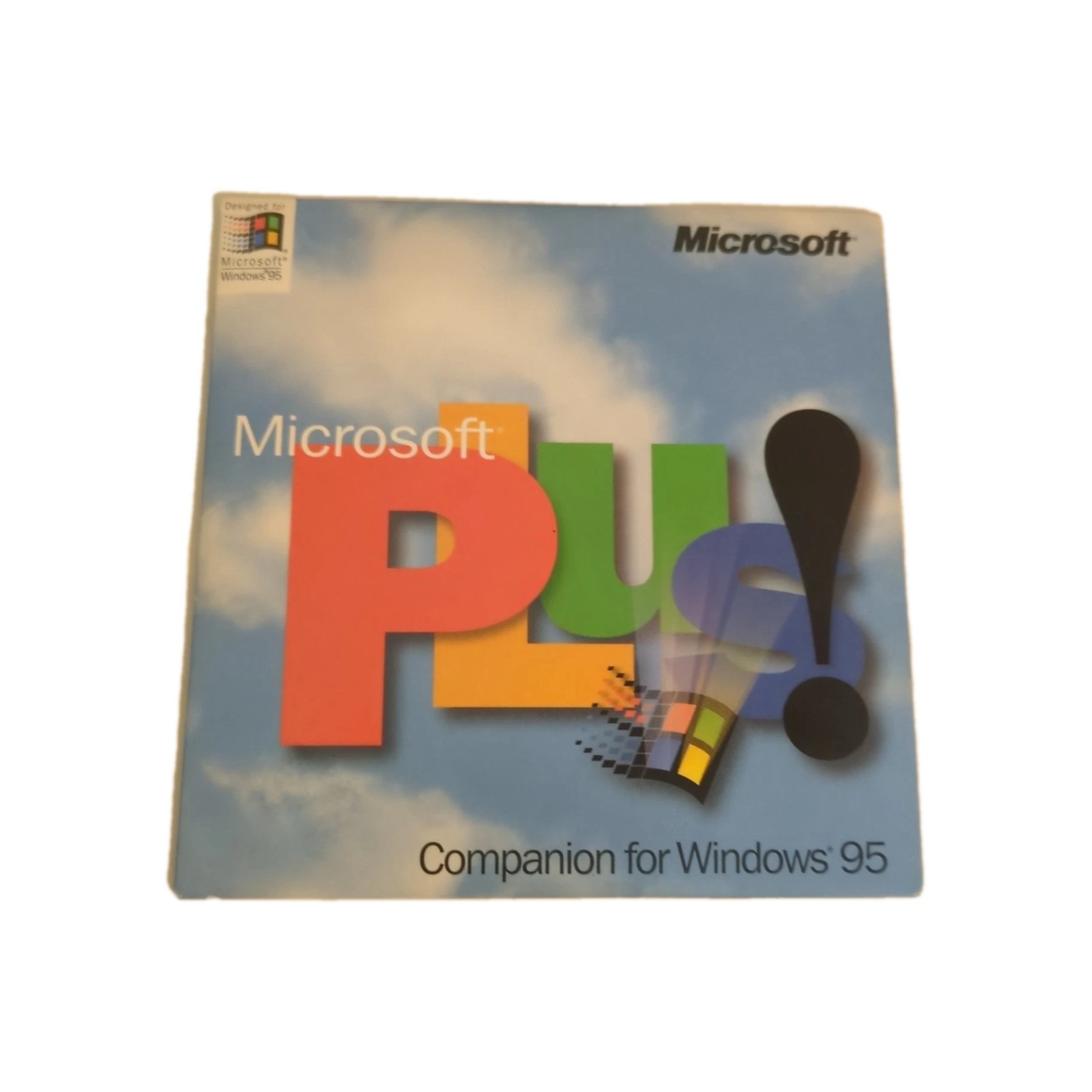 Vtg Microsoft Plus Companion for Windows 95 CD sealed