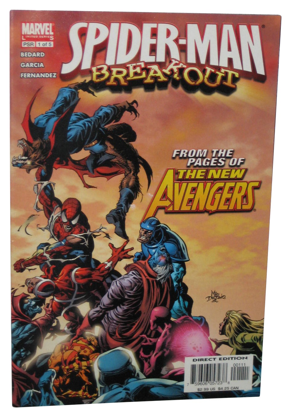 Marvel PSR Spider-Man Breakout (2005) Comic Book #1