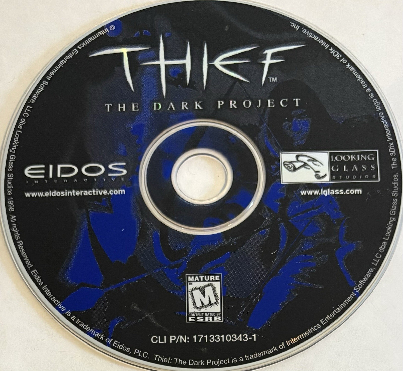 Thief: The Dark Project (PC, 1998) DISC ONLY | NO TRACKING | M3485
