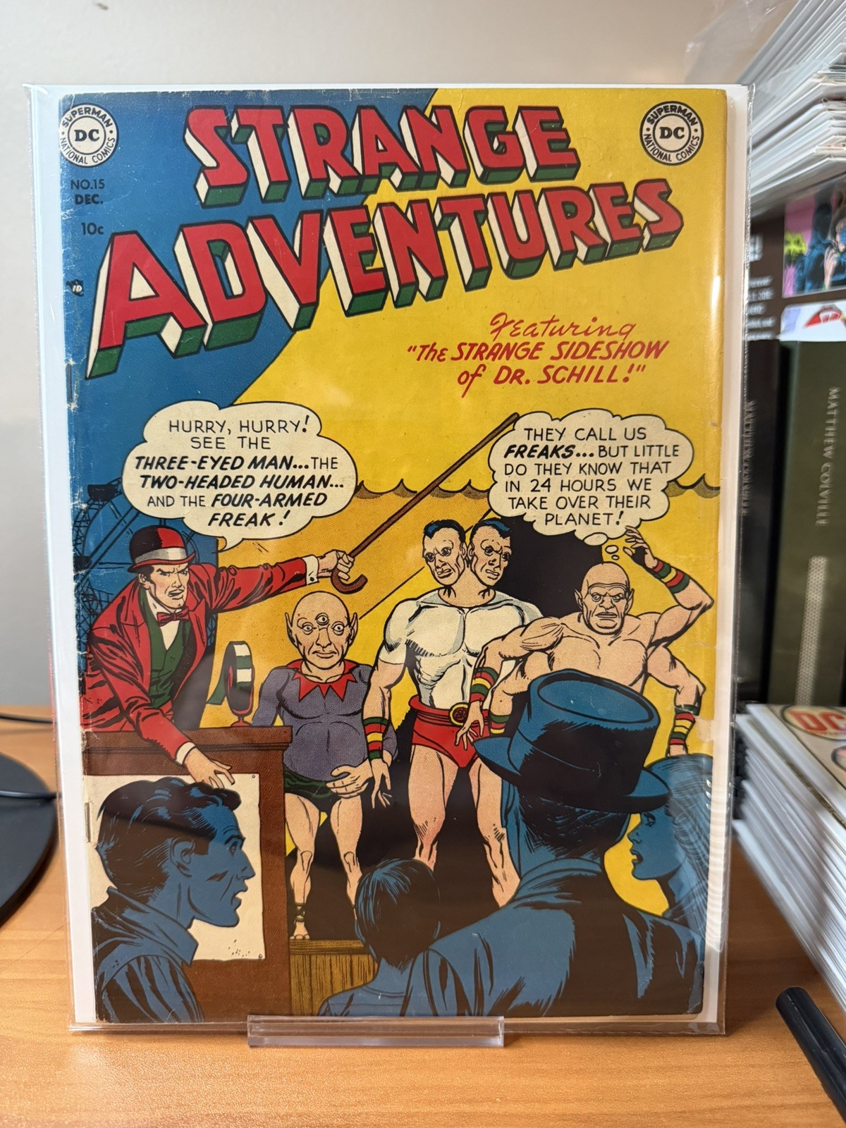 Strange Adventures #15 (1951) Captain Comet RARE Early Issue 4.0