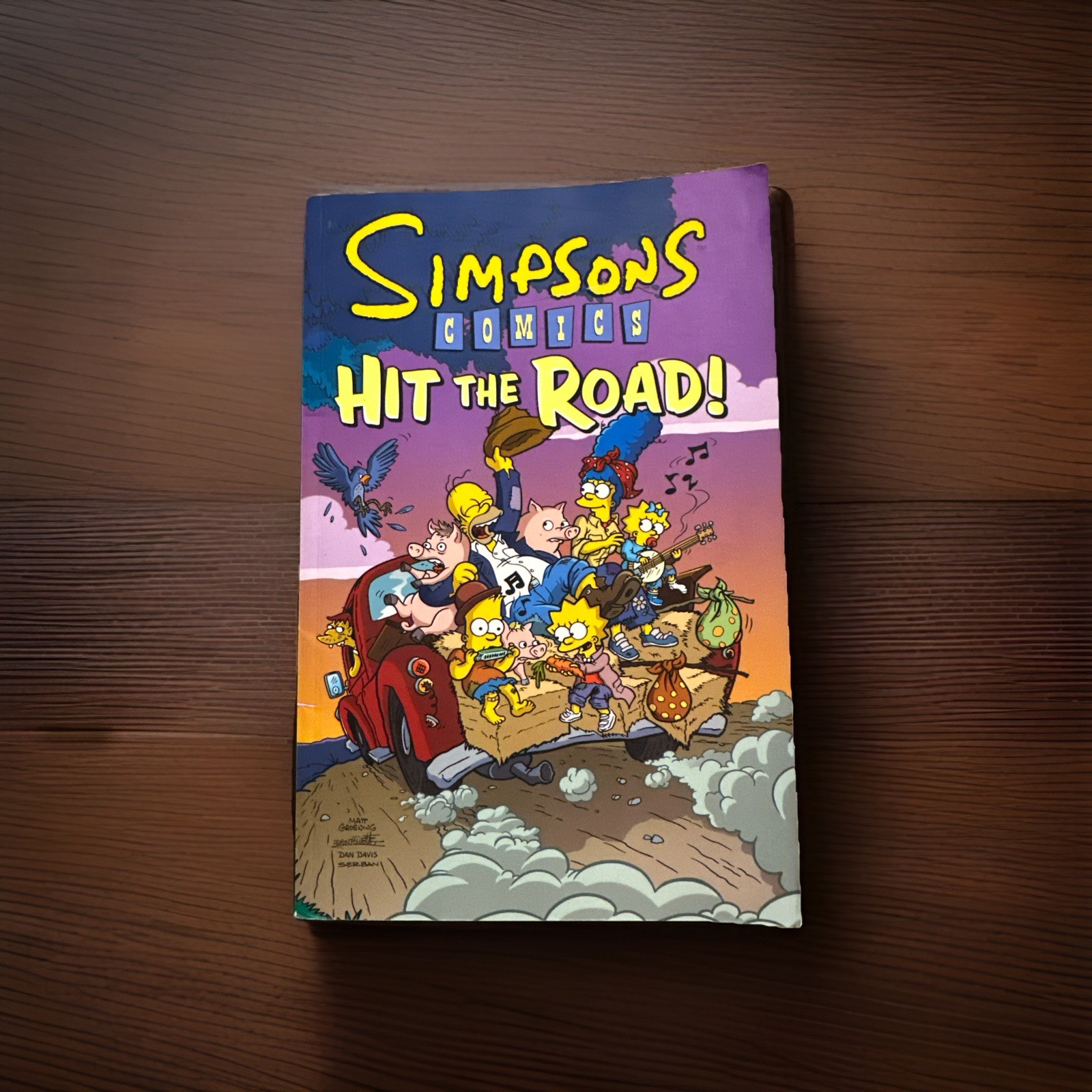 Simpsons Comics Hit the Road (Simpsons Comic Compilations) - Paperback