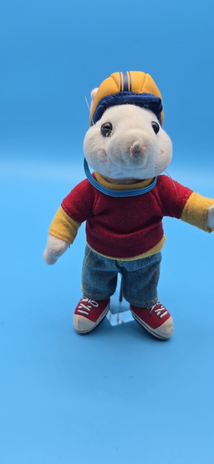 Plush Stuart Little Detachable Bag Clip On 6\