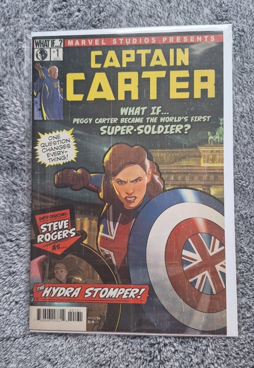 Captain Carter #1 Marvel Studios Animation What If Edition (Marvel Comics 2022)