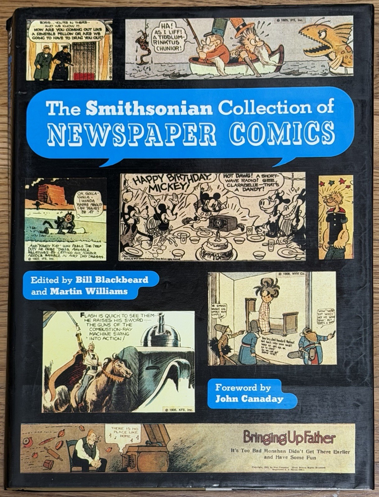Smithsonian Collection Newspaper Comics 1977 HC DJ Blackbeard 3rd Printing