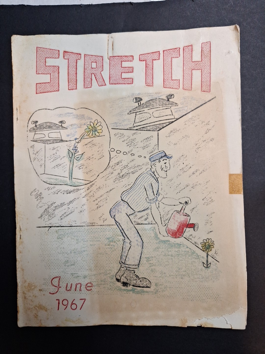 1960s Stretch Magazine Inmates Kansas State Penitentiary w Eddie Cox Crime Boss
