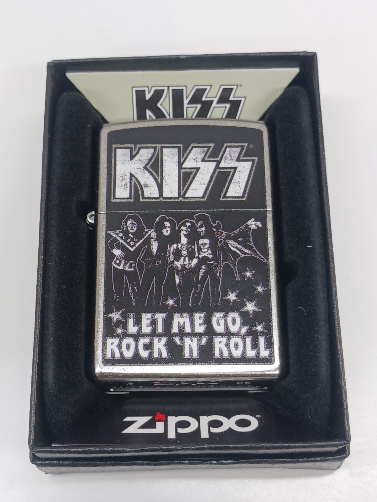 Zippo Kiss Street Chrome Color Image 46976