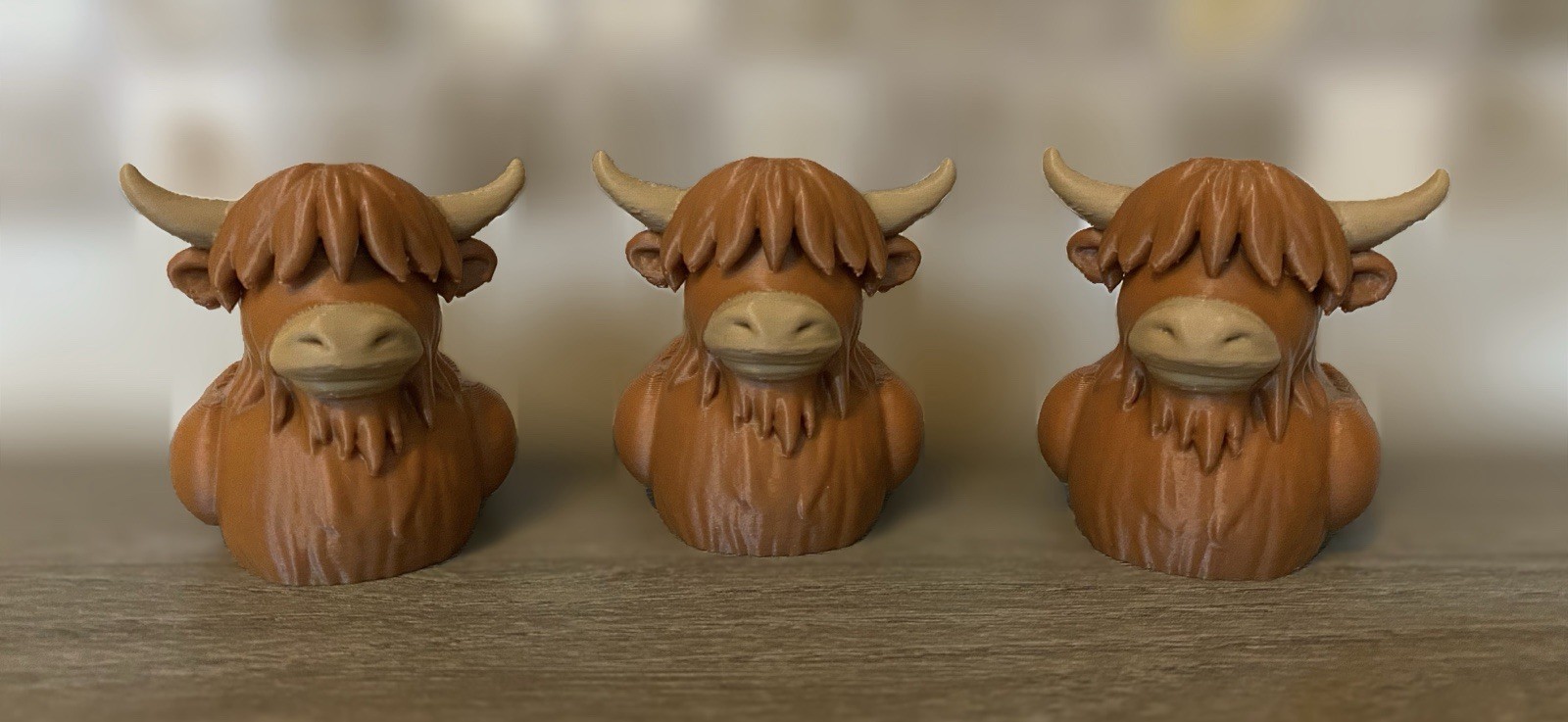Highland Cow Duck 