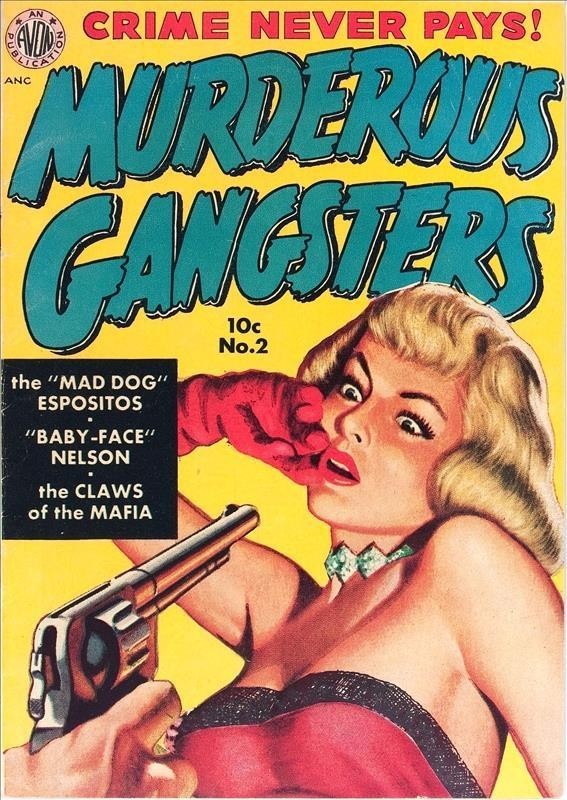 Murderous Gangsters #2 Photocopy Comic Book