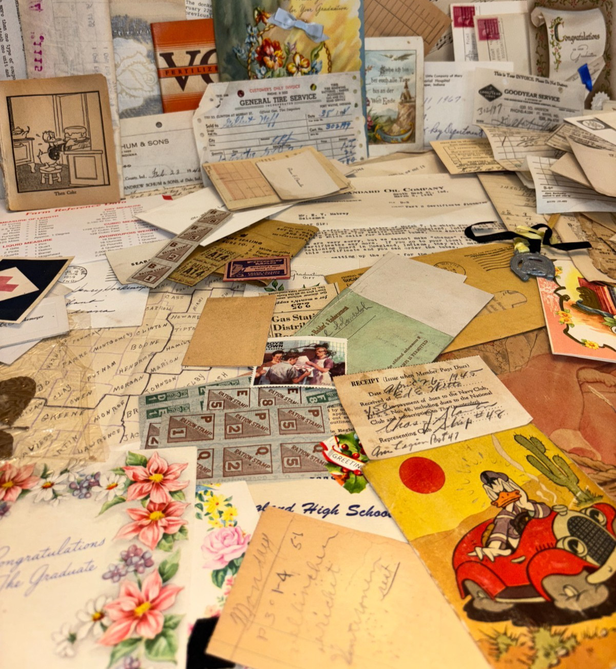 Ephemera Lot Junk Journal 100+ Pc Mixed Media Art Variety 1900-1999 Vtg Paper