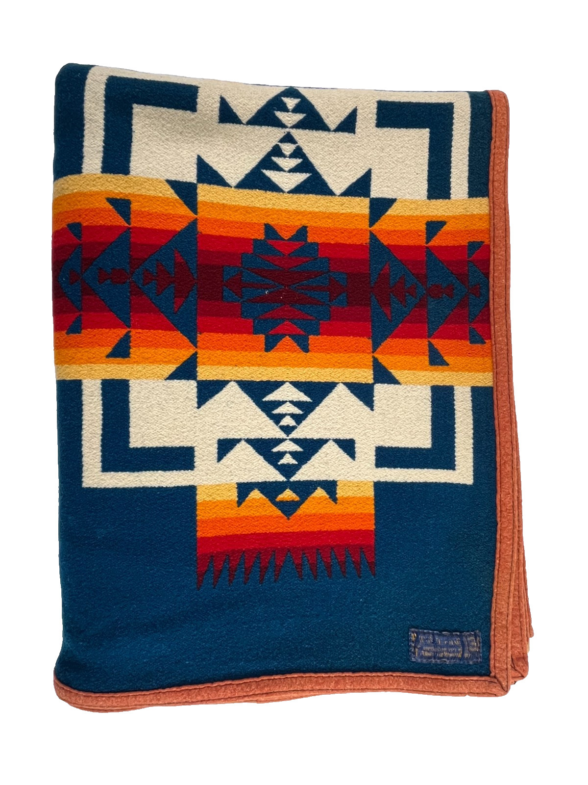 Vintage 1923-1930 Pendleton Beaver State Blanket 76 X 60