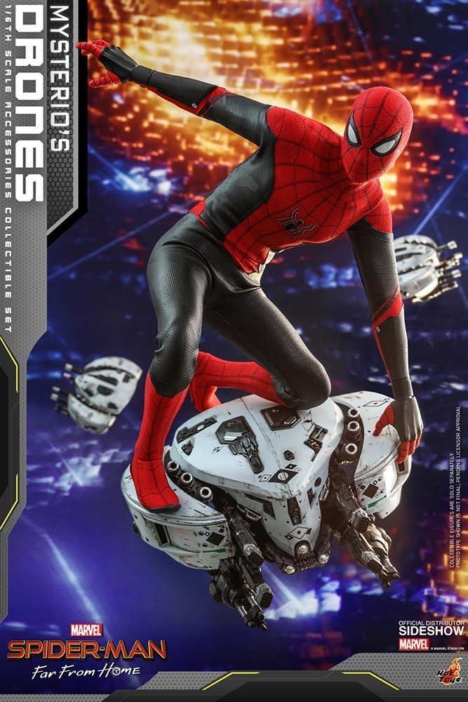 Hot Toys Mysterio\'s Drones Action Figures from Spider-Man: Far from Home ASC011