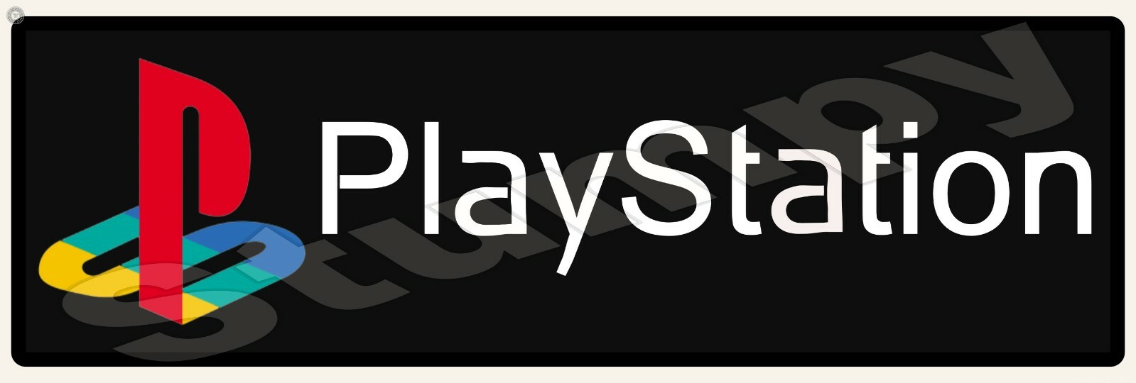 Playstation  Metal Sign 6