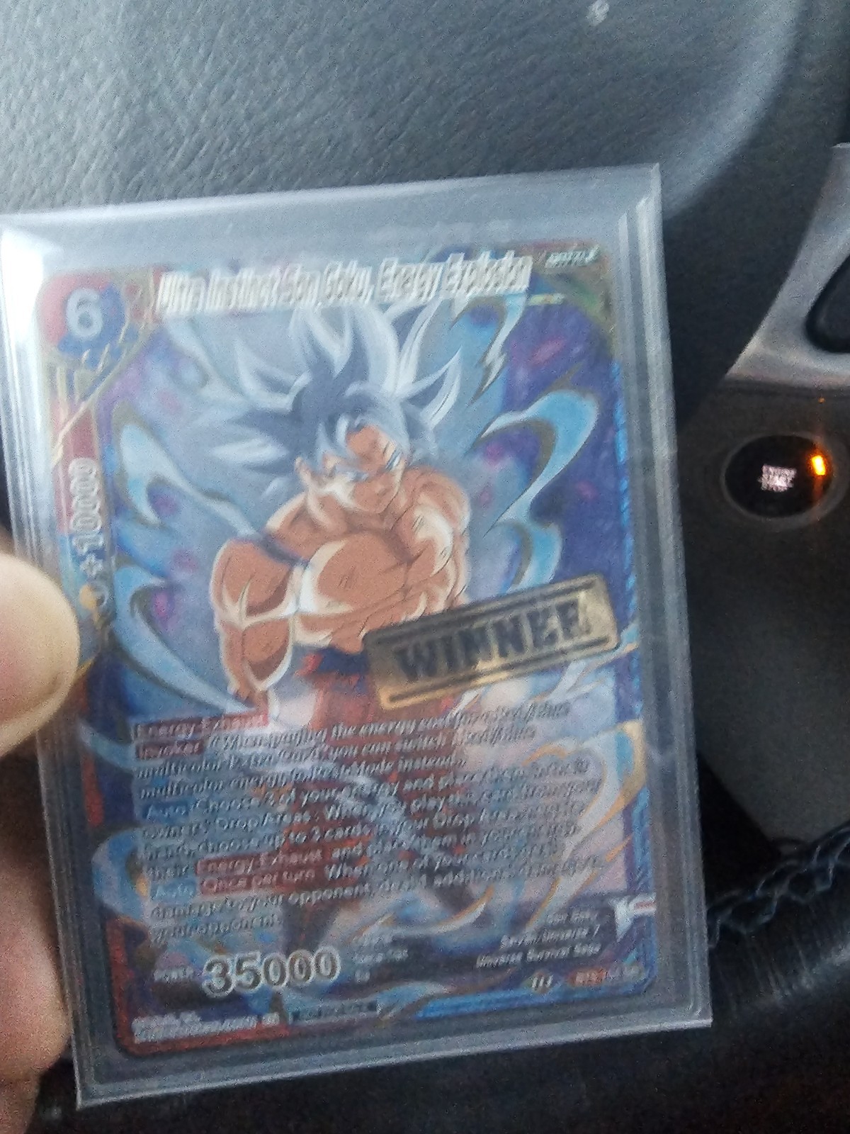 Dragon Ball Super Masters BT9-104 Ultra Instinct Son Goku, Energy Explosion