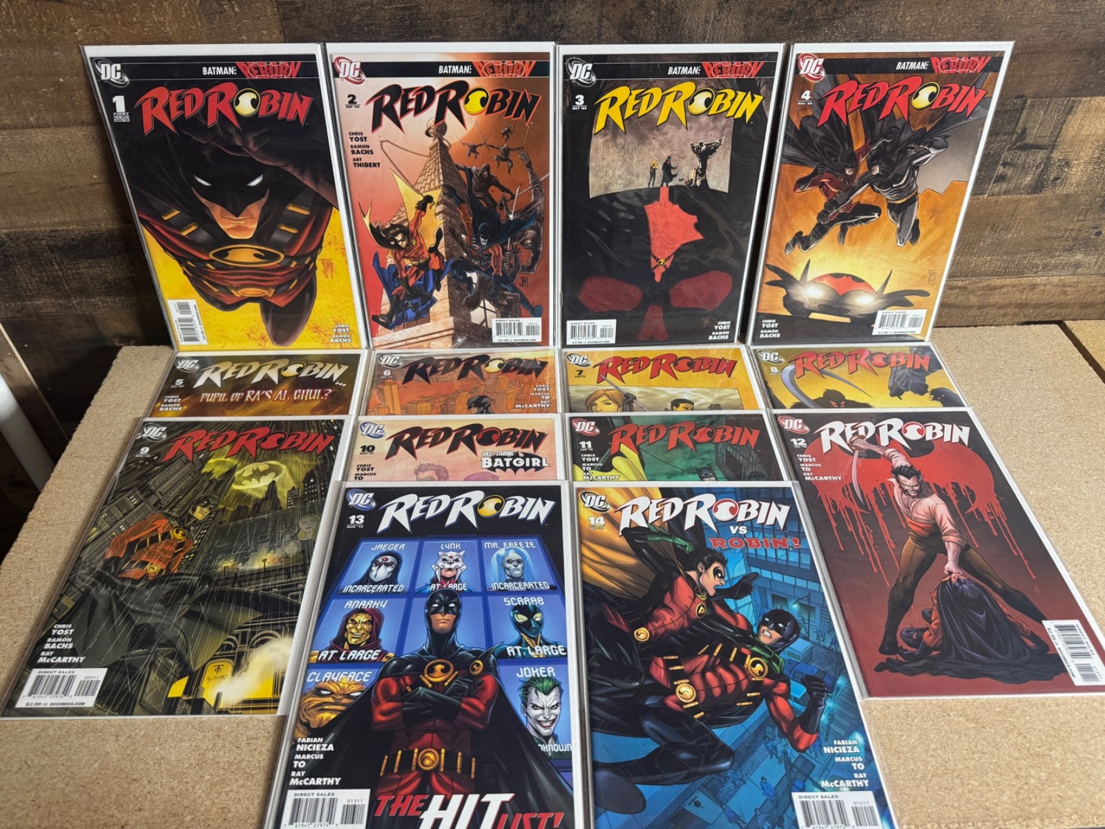 Red Robin #1-14 - Comic Series Set - DC Comics 2009