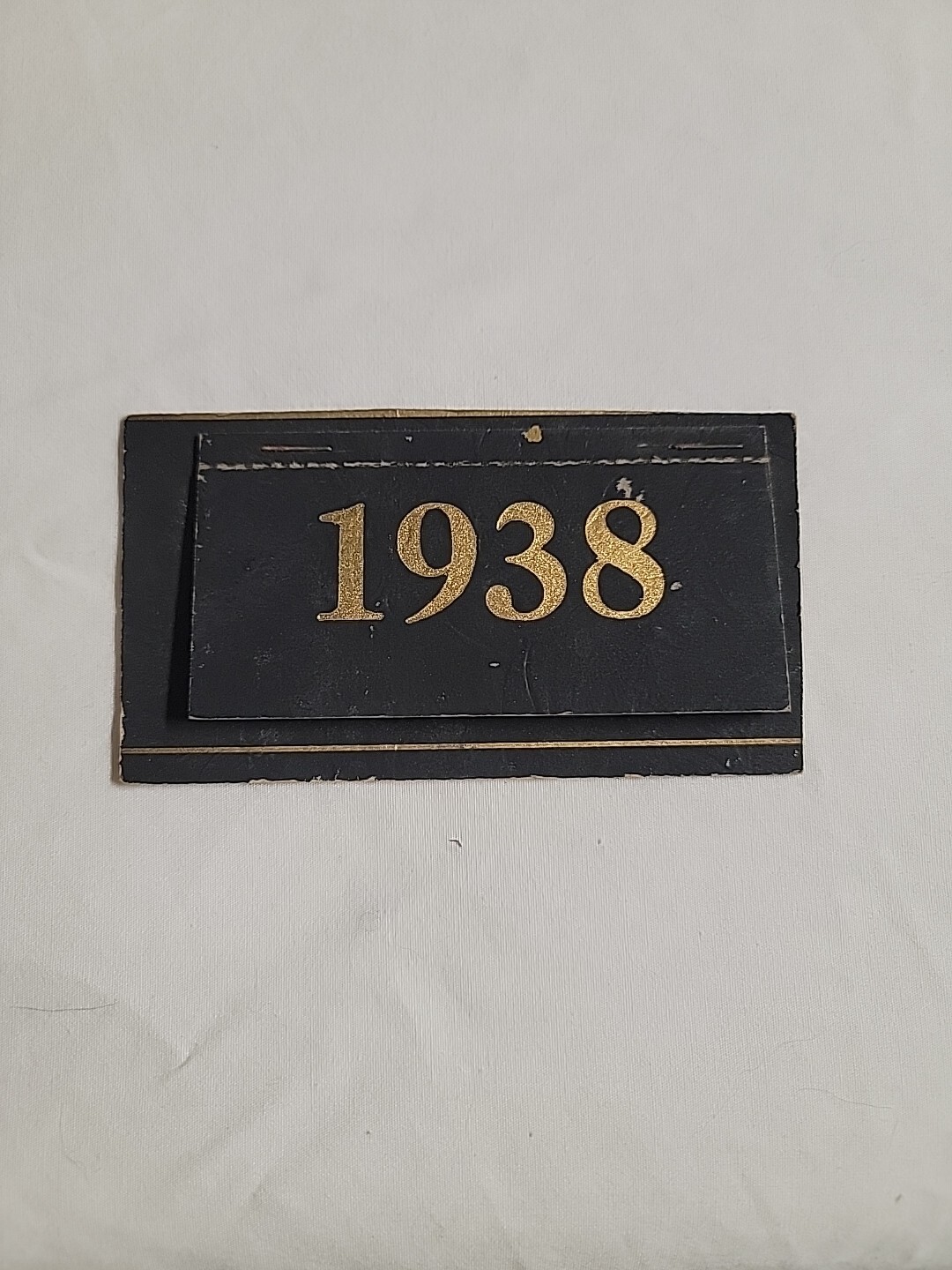 Small Vintage Calander 1938 