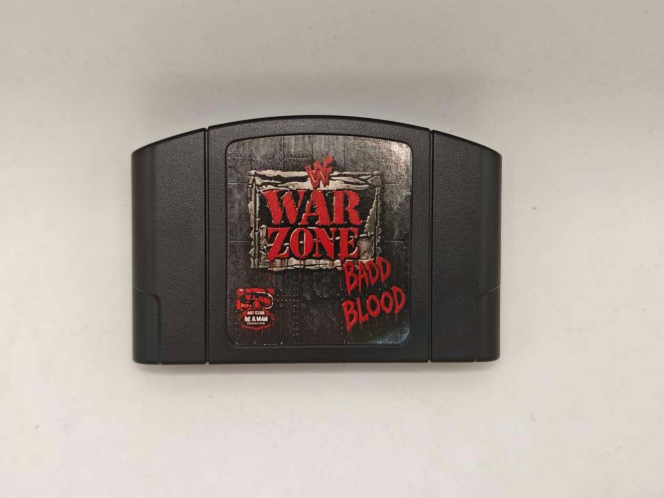 WWF WarZone Badd Blood Games Cartridge For Nintendo 64 Console US Fast Shipping