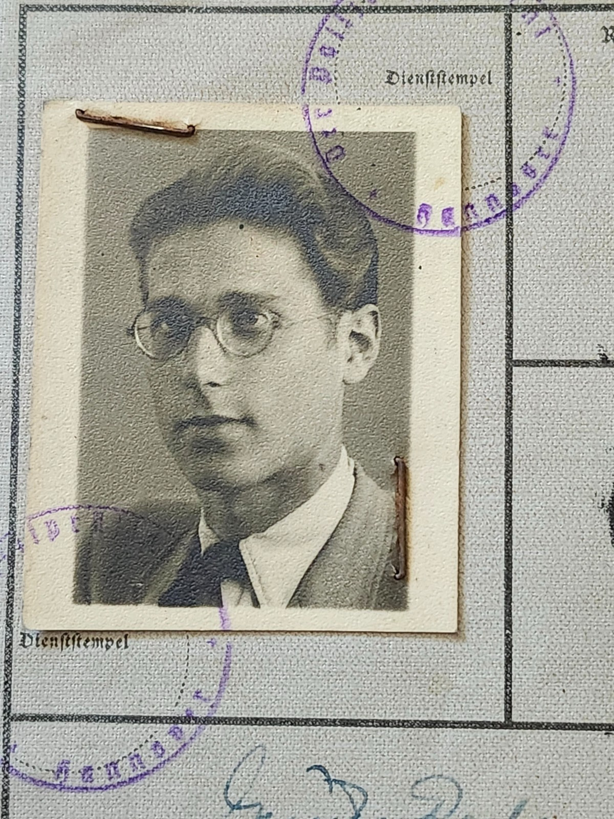 WW2 Germany.  Personal ID . July 18, 1945