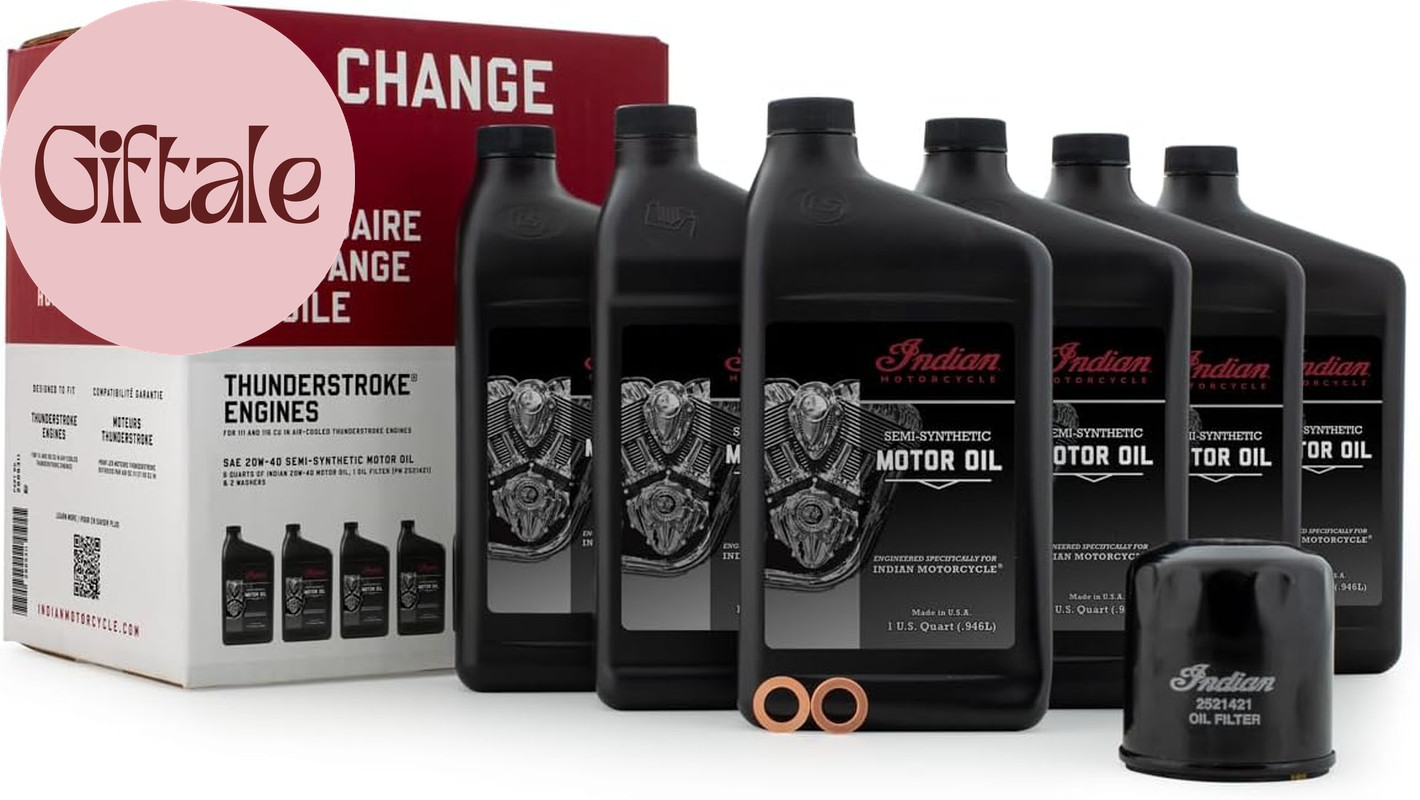 Oil Change Kit for Chieftain, Roadmaster, Chief, Springfield Models with Thunder