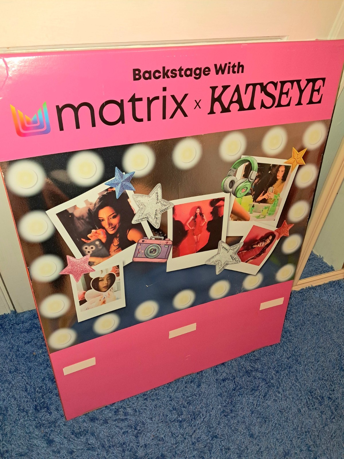 Katseye PROMO DISPLAY 3 FT Ulta Beauty RARE HTF Kpop Gift Ideas Eyekons