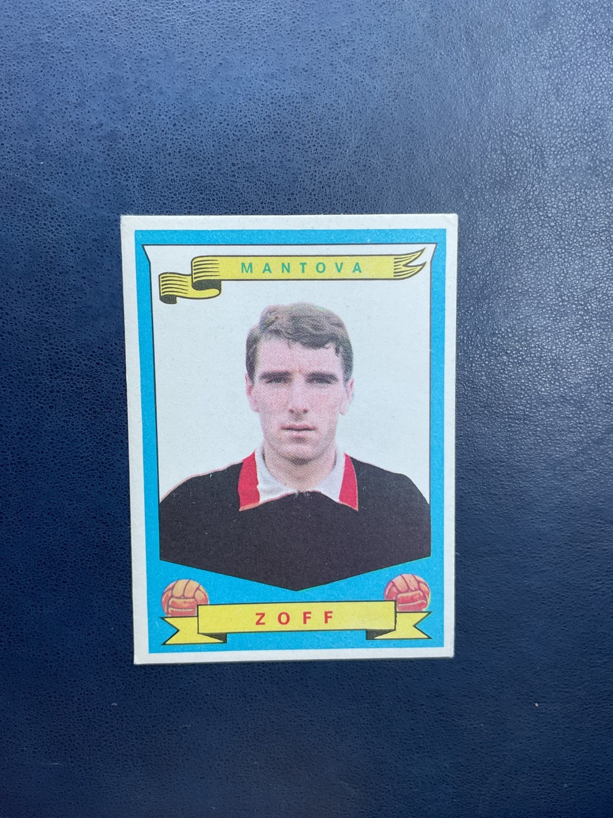 La Folgore 1964/65 DINO ZOFF Mantua Rookie Footballer Figurine