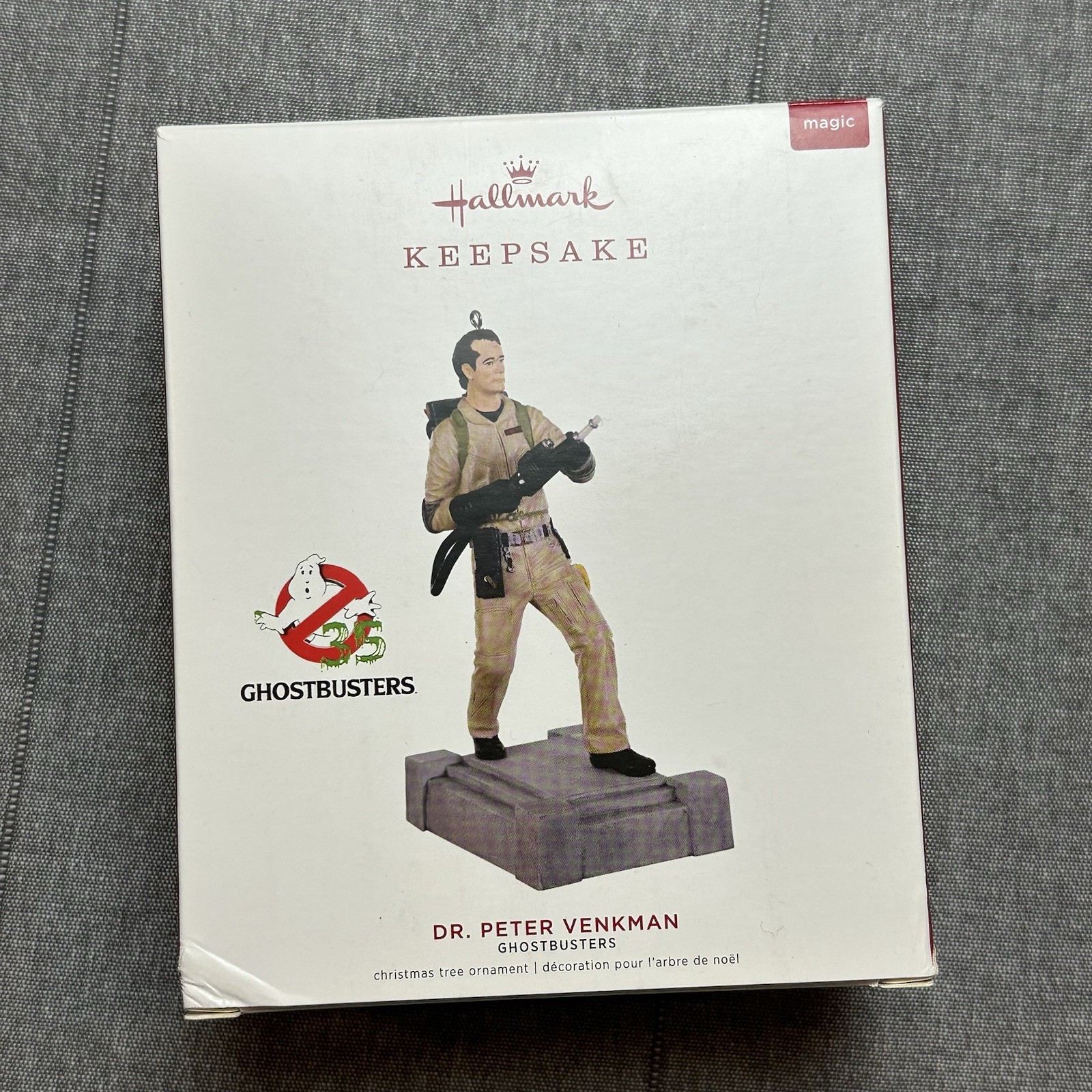 2019 Hallmark Dr. Peter Venkman Ornament - Ghostbusters 35th Anniversary