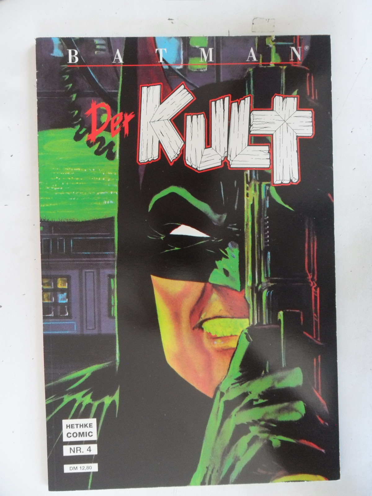 1 x Comic Hethke Album No 4 (1989-1992) - Batman The Cult - Condition 1-2