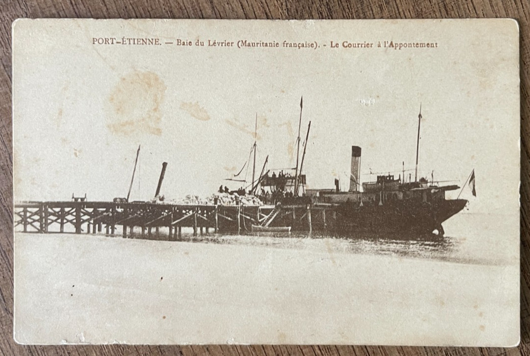 Cpa Postcard - Port-Etienne - Bay Of The Wolf (French Mauritania)