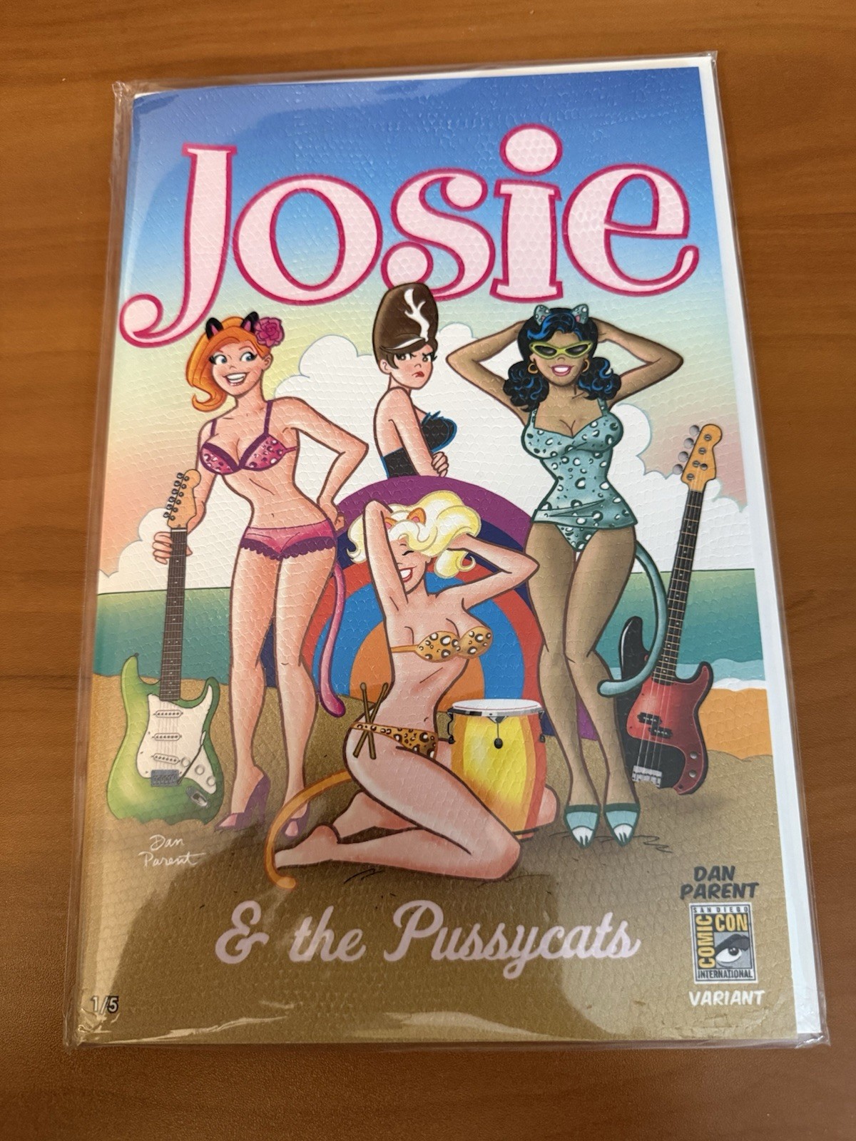 Archie Friends Josie Pussycats Beach Party Rock Band LEATHERED SDCC exclusive