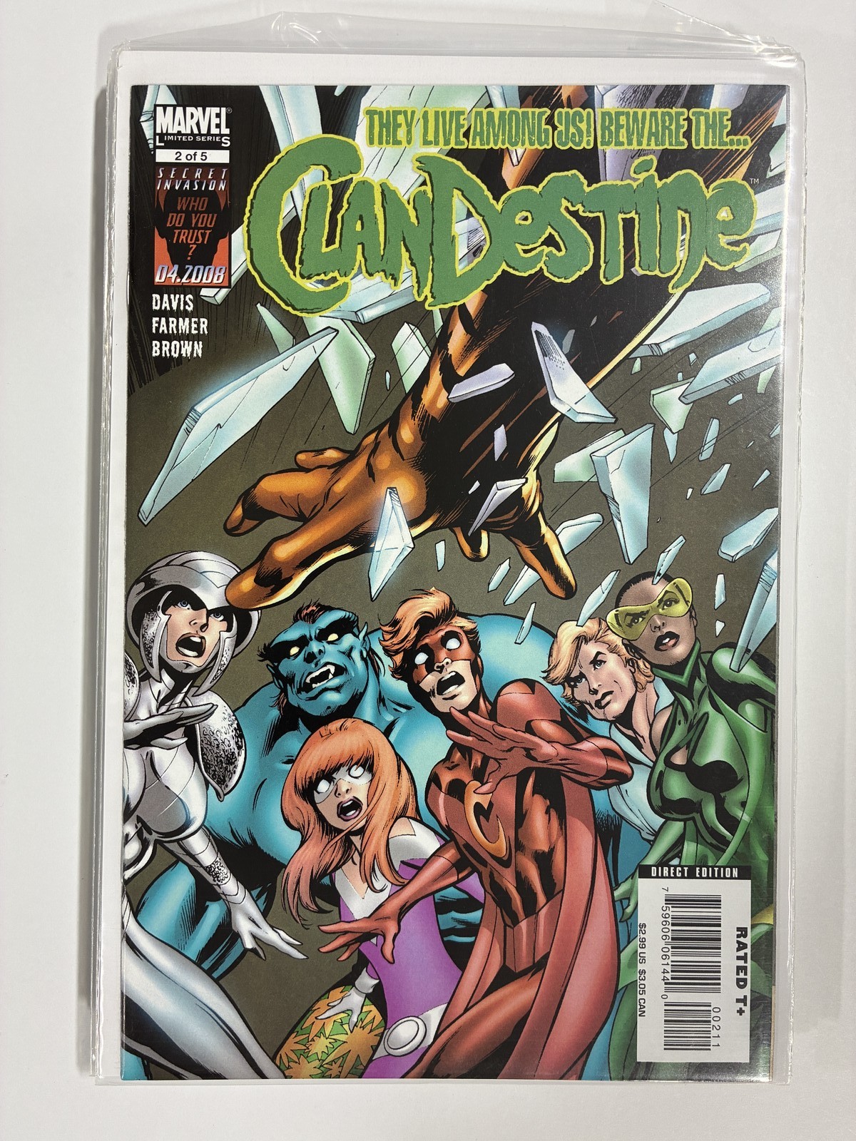ClanDestine #2 (2008) ClanDestine Mint