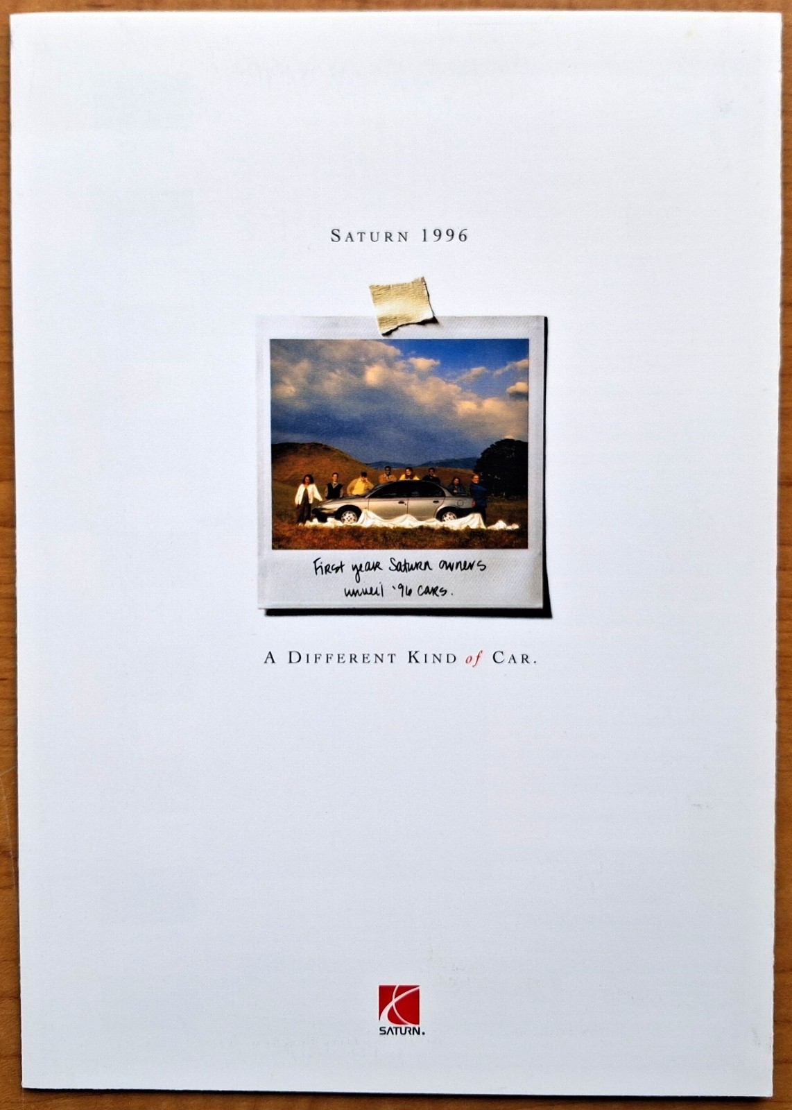 SATURN * 1996 * A Different Kind of Car * Foldout Brochure * EXC * 