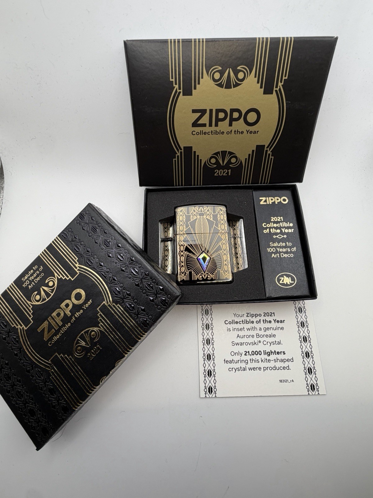 2021 COTY Collectible Of The Year Asia Zippo Lighter New 49501