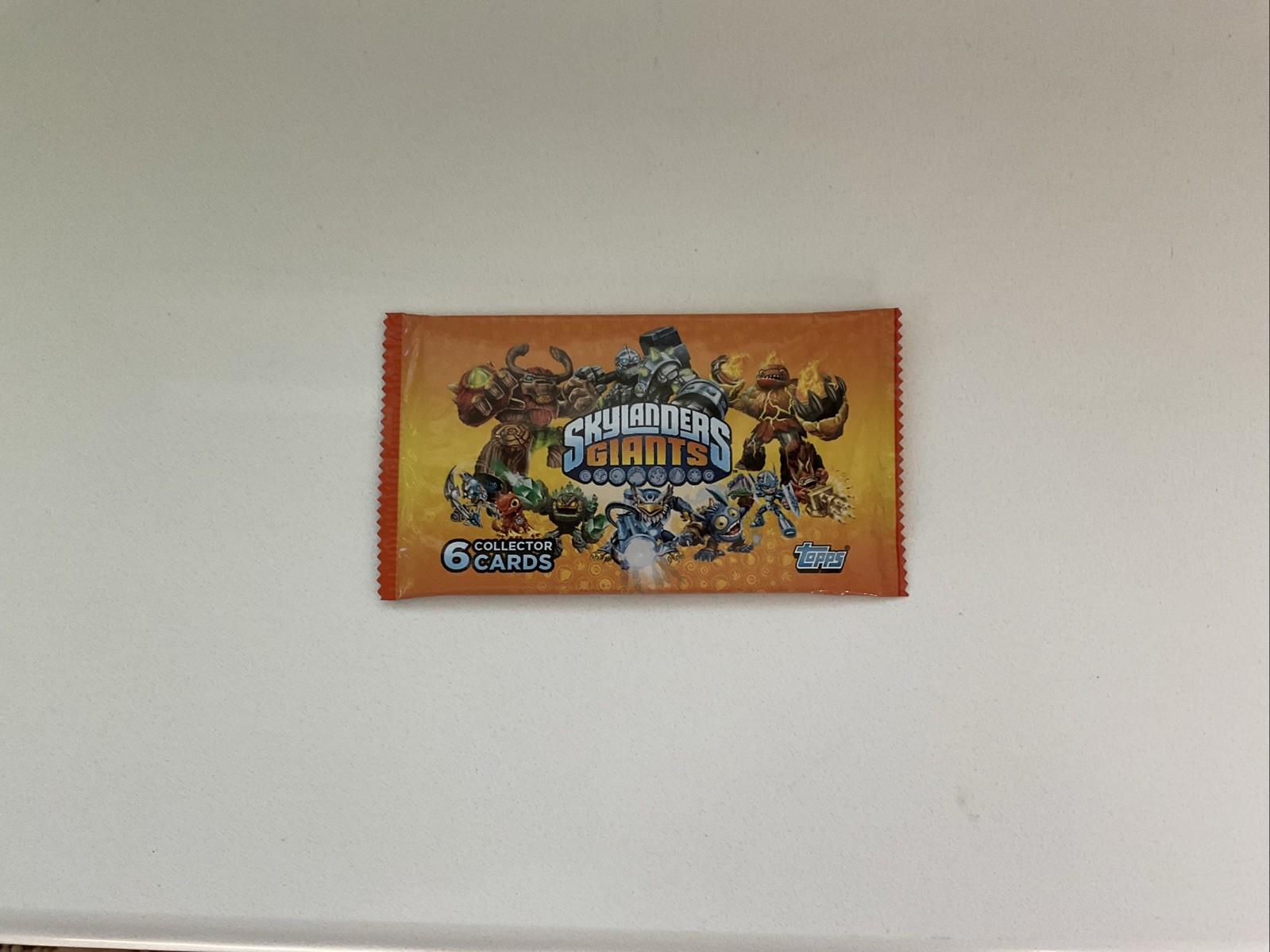 6 SKYLANDERS GIANTS TOPPS TRADING CARDS New Sealed Pack